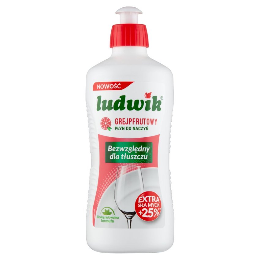 Ludwik Płyn do Naczyń 450ml Grejpfrut