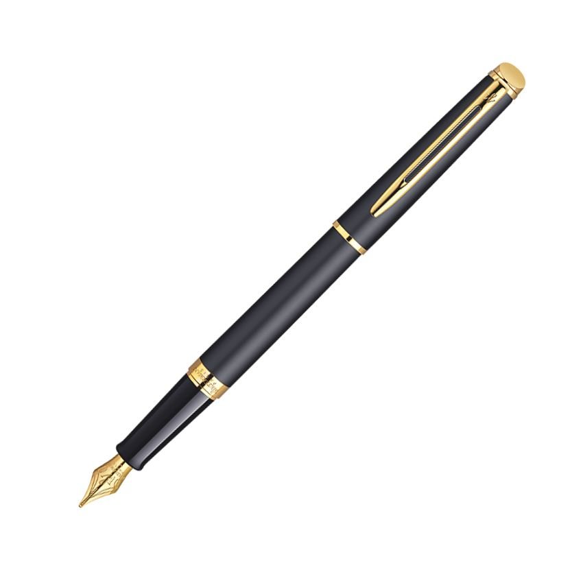 Waterman Pióro Wieczne Hemisphere Mat Czarne GT FP (F) [S0920710]