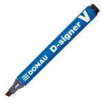 Marker Permanentny Donau D-Signer V Ścięty Czarny