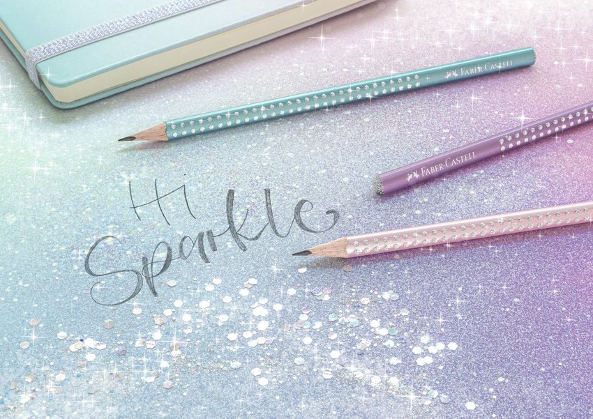 Ołówek Sparkle Metallic Violet Faber-Castell