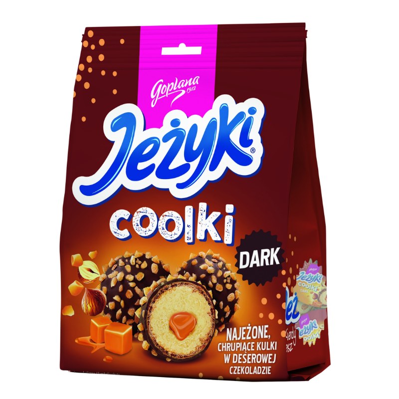 Pralinki Jeżyki Coolki Dark 140g