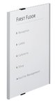 Tabliczka Przydrzwiowa Info Sign A3 420x297mm Srebrna /Durable 480823