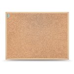 Tablica Korkowa 150x100 Rama Drewniana / Memobe Smart