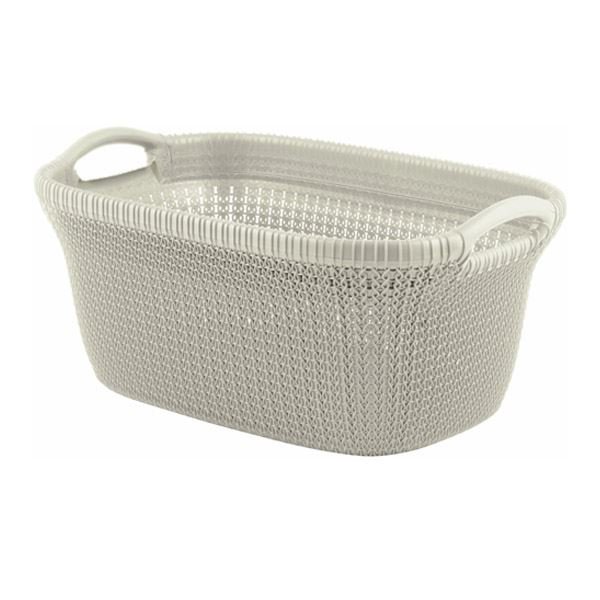 Kosz Do Magla 40L Knit Kremowy / Curver 228393