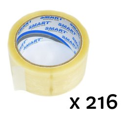 Taśma Pakowa 48x66y Hotmelt Smart Transparentna 216 sztuk 