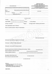 Arkusz Ocen dla Uczniów Liceum (MEN-I/42/2) /Typograf