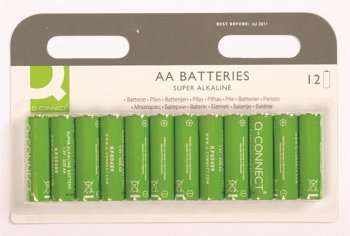 Baterie Super-Alkaliczne Q-Connect Aa Lr06 15V 12Szt.