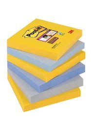 Bloczek Samoprzylepny Post-It Super Sticky (654-6Ss-Ny) 76X76mm 6X90 Kart. New York