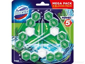 Domestos Power 5 Kostka WC 3x55g Zawieszka Pine