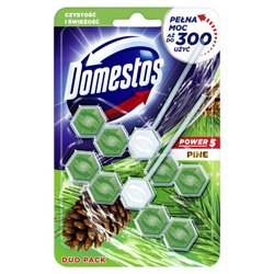 Domestos Power 5 Kostka WC Duo Zawieszka Pine