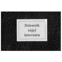 Dziennik Zajęć Internatu (MEN-I/31) /Typograf