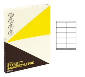 Etykiety Samoprzylepne 105x57 10/A4  A'100 /Grand