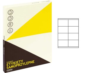 Etykiety Samoprzylepne 105x70 8/A4 A'100 /Grand