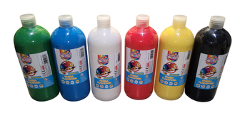 Farby Plakatowe 6 kol. 1000ml Mix Sweet Colours / Otocki