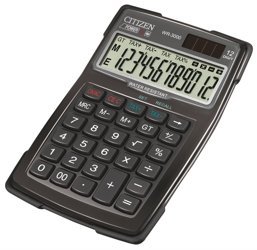 Kalkulator Wodoodporny Citizen Wr-3000 152X105mm Czarny