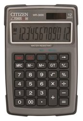 Kalkulator Wodoodporny Citizen Wr-3000 152X105mm Szary