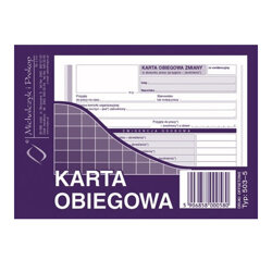 Karta Obiegowa A6 40k /MiP