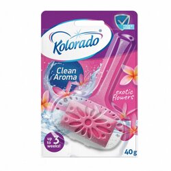 Kostka Do Wc Clean Aroma Exotic Flowers 40g Zawieszka /Kolorado