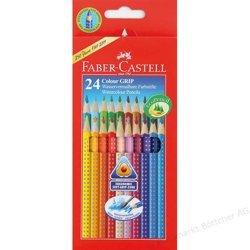 Kredki Grip 2001 24 Kol. Opakowanie Kartonowe Faber-Castell