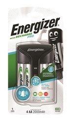 Ładowarka ENERGIZER Pro Charger + 4 szt. akumulatorków Power Plus AA