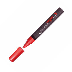 Marker Akrylowy Toma Art TO-400 Czerwony Metalik