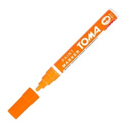 Marker Olejowy Toma TO-440 Gruby Pomarańczowy
