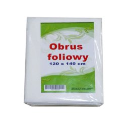 Obrus Foliowy 120x140 Biały /Farro