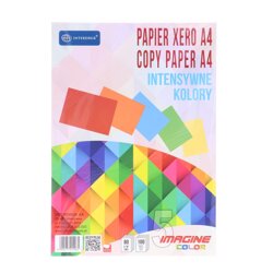 Papier Xero A4 A'100 (5 kol.) Mix Fluo /Interdruk