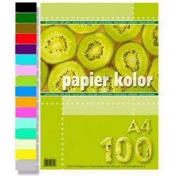 Papier Xero A4 A'100 80g Ciemnobrązowy /Kreska