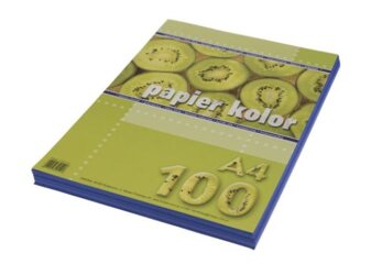 Papier Xero A4 A'100 80g Granatowy /Kreska