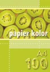 Papier Xero A4 A'100 80g Żółty /Kreska