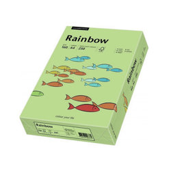 Papier Xero Rainbow A4 160 Zielony Blady R 72