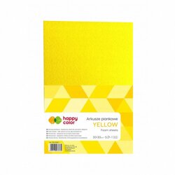Pianka Dekoracyjna A4 5szt. Żółta /Happy Color