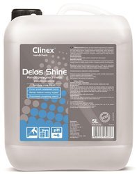 Płyn Do Pielęgnacji Mebli Clinex Delos Shine 5L 77-146 Pozostawia Połysk