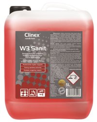 Preparat Clinex W3 Sanit 5L 77-009 Do Mycia Sanitariatów I Łazienek