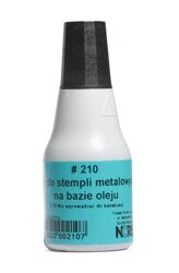 Tusz do Stempli Metal 25ml Olejowy Czarny /Noris