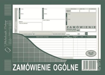 Zamówienie Ogólne A5 Oryg.+1k Poziom 331-3 /MiP