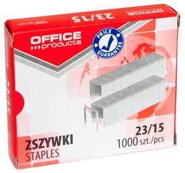 Zszywki Office Products 23/15 1000Szt.