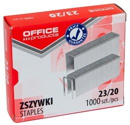 Zszywki Office Products 23/20 1000Szt.