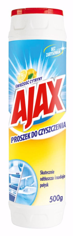 Ajax Proszek do Czyszczenia 450g Cytryna