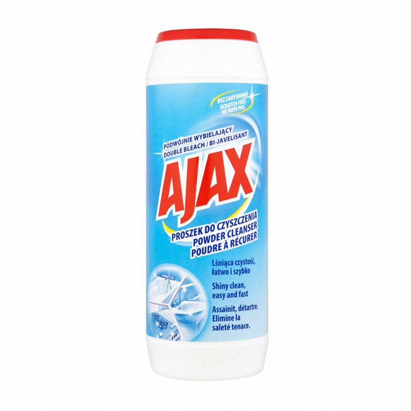 Ajax Proszek do Czyszczenia 450g Double Bleach
