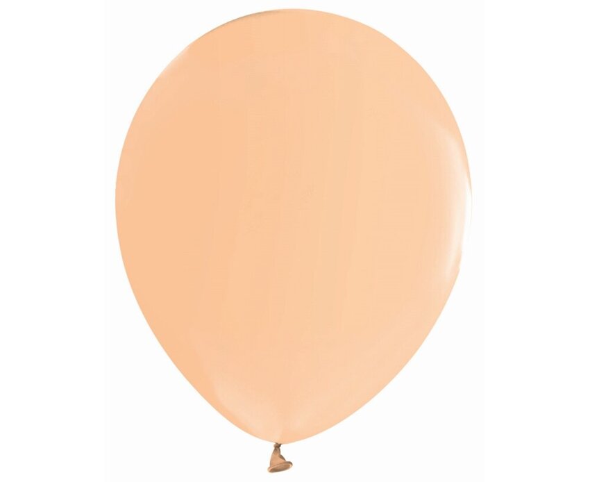 Balony Beauty&Charm, makaronowe łososiowe 12"/ 50 szt. /GoDan