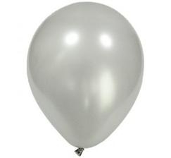 Balony Metalik 11 A'100 Srebrne