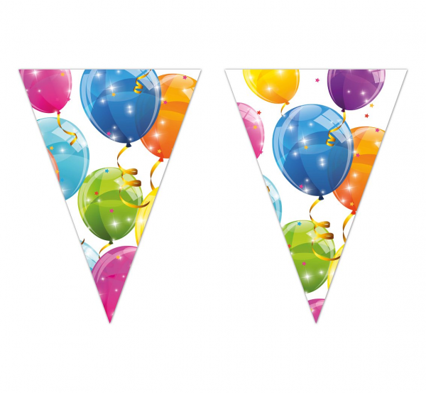 Banner "Sparkling Balloons", flagi  /GoDan