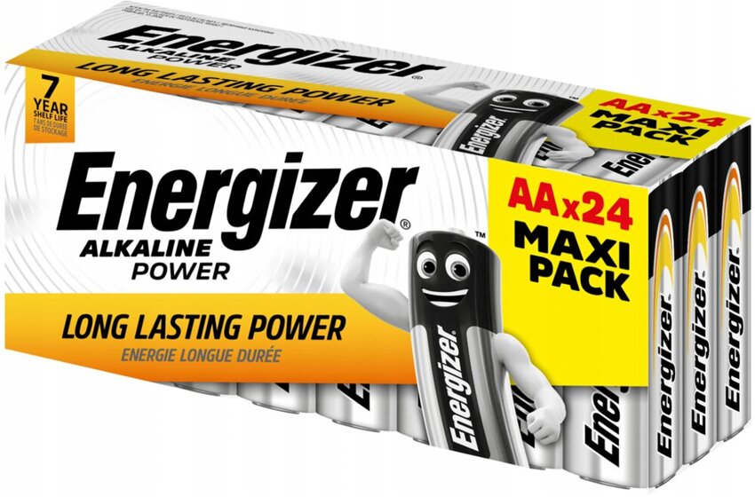 Bateria ENERGIZER Alkaline Power, AA, LR6, 1,5V, 24szt.