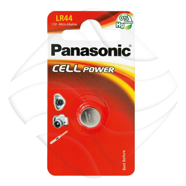 Bateria Panasonic LR44 A'1 Alkaliczna