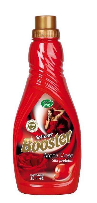 Booster Koncentrat do Płukania 1L Aroma Rose (czerwony)