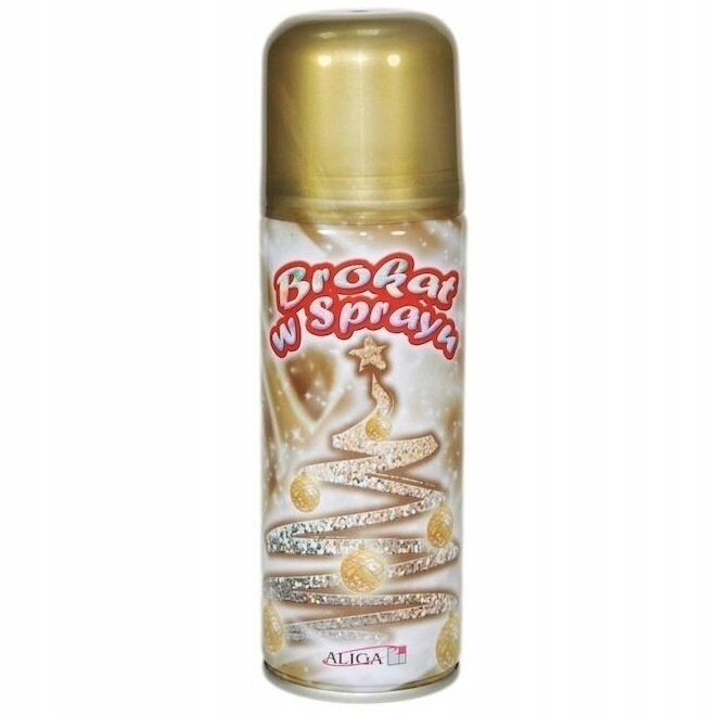 Brokat W Sprayu 250ml Złoty /Aliga