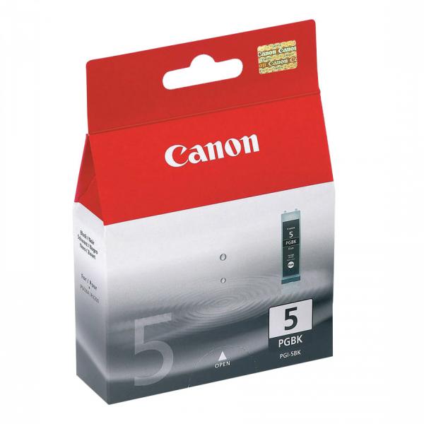 Canon PGI-5BK iP4200/5200/6600/MP500/600/800 Czarny (Oryg.)