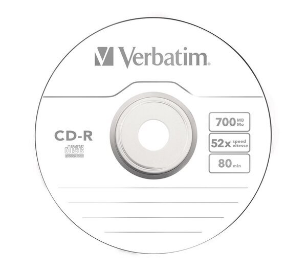 Cd-R Verbatim 700Mb 52X